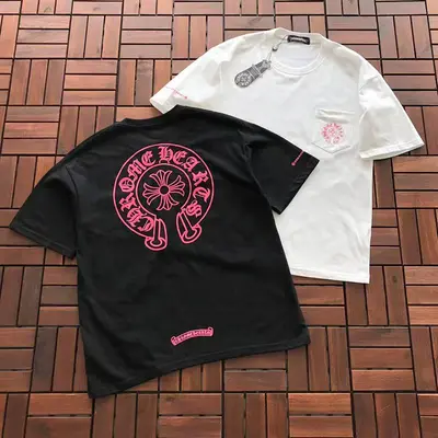 ￥~86 CH🔥OM🔥 HE🔥RTS T-SHIRT 77041044 (im 185CM 70KG iwear size M in the photo)