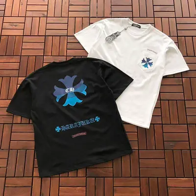 ￥~86 CH🔥OM🔥 HE🔥RTS T-SHIRT 77041038 (im 185CM 70KG iwear size M in the photo)