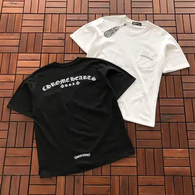 ￥~86 CH🔥OM🔥 HE🔥RTS T-SHIRT 77041024 (im 185CM 70KG iwear size M in the photo)
