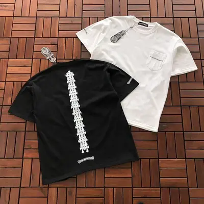 ￥~86 CH🔥OM🔥 HE🔥RTS T-SHIRT 77041061 (im 185CM 70KG iwear size M in the photo)
