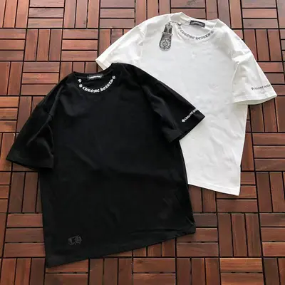 ￥~85 CH🔥OM🔥 HE🔥RTS T-SHIRT 77041045 (im 185CM 70KG iwear size M in the photo)