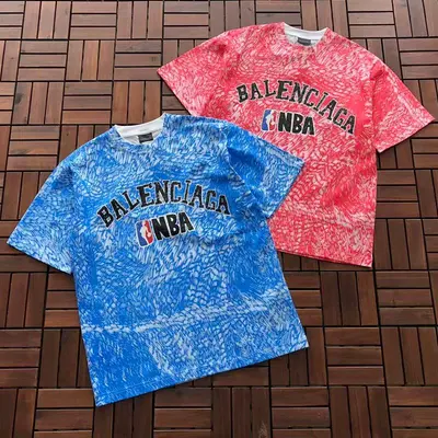 ￥~139 B🔥L🔥🔥🔥IA🔥A & NBA T-SHIRT 77041086 (im 185CM 70KG iwear size S in the photo)