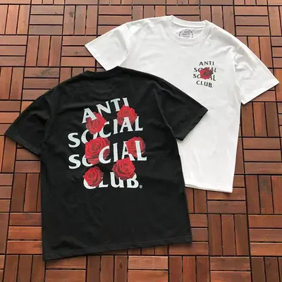 ￥ ~ 85 ANTI SOCIAL SOCIAL CLUB T-SHIRT 55041129 (im 185CM 70KG iwear size L in the photo)