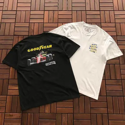 ￥~85 ANTI SOCIAL SOCIAL CLUB T-SHIRT 55041256 (im 185CM 70KG iwear size M in the photo)