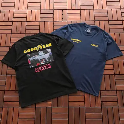 ￥~85 ANTI SOCIAL SOCIAL CLUB T-SHIRT 55041260 (im 185CM 70KG iwear size M in the photo)