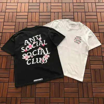 ￥ ~ 85 ANTI SOCIAL SOCIAL CLUB T-SHIRT 55041249 (im 185CM 70KG iwear size M in the photo)