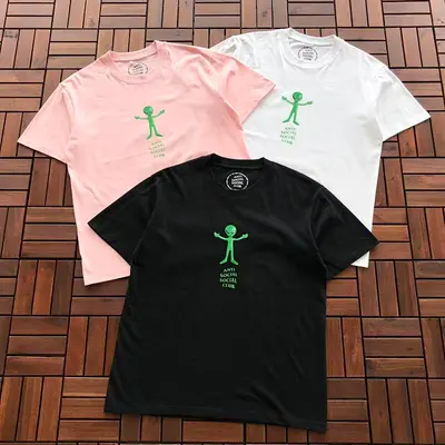 ￥~85 ANTI SOCIAL SOCIAL CLUB T-SHIRT 55041217 (im 185CM 70KG iwear size M in the photo)