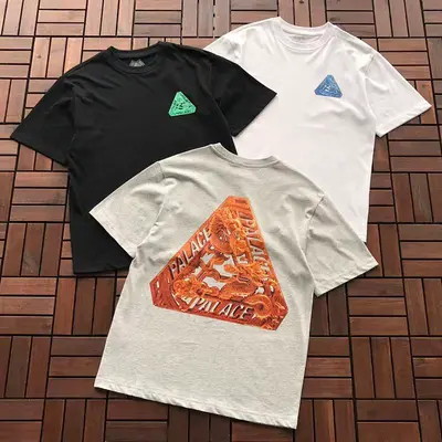 ￥99 P🔥LA🔥E T-SHIRT 88041202 (im 180CM 68KG iwear size S in the photo)