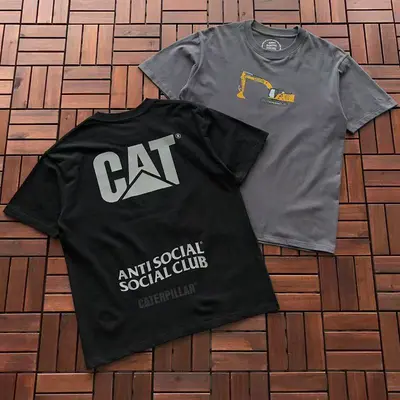 ￥~85 ANTI SOCIAL SOCIAL CLUB T-SHIRT 55041253 (im 185CM 70KG iwear size M in the photo)