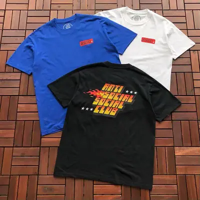 ￥~85 ANTI SOCIAL SOCIAL CLUB T-SHIRT 55041208 (im 185CM 70KG iwear size M in the photo)