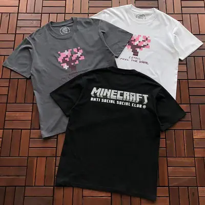 ￥~85 ANTI SOCIAL SOCIAL CLUB T-SHIRT 55041215 (im 185CM 70KG iwear size M in the photo)