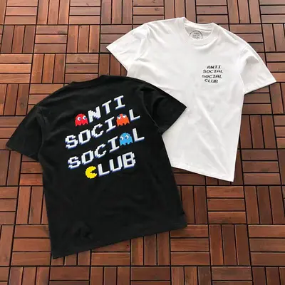￥~85 ANTI SOCIAL SOCIAL CLUB T-SHIRT 55041237 (im 185CM 70KG iwear size M in the photo)