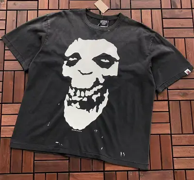￥~99 SAINT MICHAEL T-SHIRT 77041233 (im 180CM 68KG iwear size M in the photo)