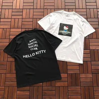 ￥ ~ 85 ANTI SOCIAL SOCIAL CLUB & HELLO KITTY T-SHIRT 55041225
