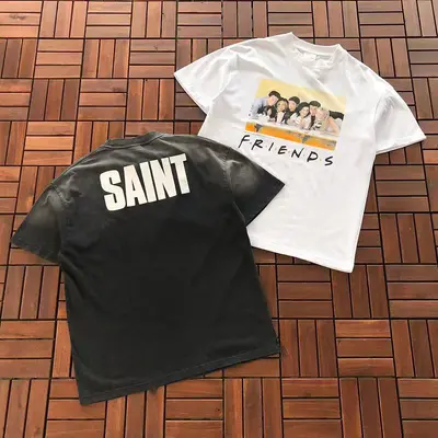 ￥~109 SAINT MICHAEL T-SHIRT 55041332 (im 185CM 70KG iwear size S in the photo)