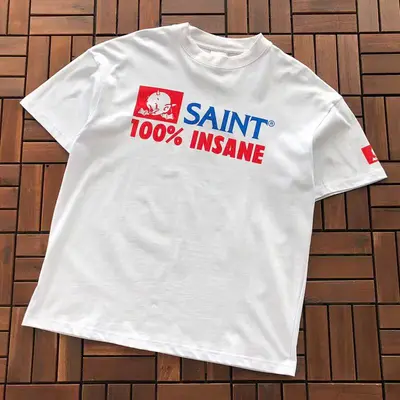 ￥~109 SAINT MICHAEL T-SHIRT 55041329 (im 185CM 70KG iwear size S in the photo)