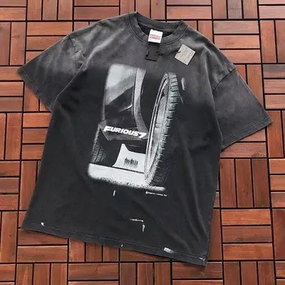 ￥~115 SAINT MICHAEL T-SHIRT 55041326 (im 185CM 70KG iwear size S in the photo)