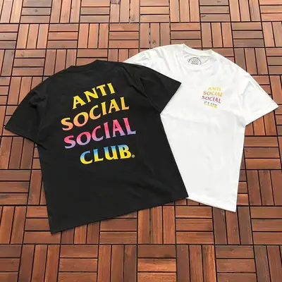 ￥~85 ANTI SOCIAL SOCIAL CLUB T-SHIRT 55041601 (im 185CM 70KG iwear size L in the photo)