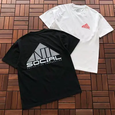 ￥~85 ANTI SOCIAL SOCIAL CLUB T-SHIRT 55041664 (im 185CM 70KG iwear size M in the photo)
