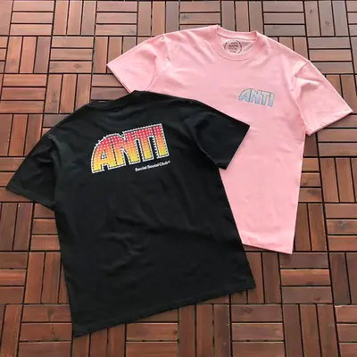 ￥~85 ANTI SOCIAL SOCIAL CLUB T-SHIRT 55041631 (im 185CM 70KG iwear size M in the photo)