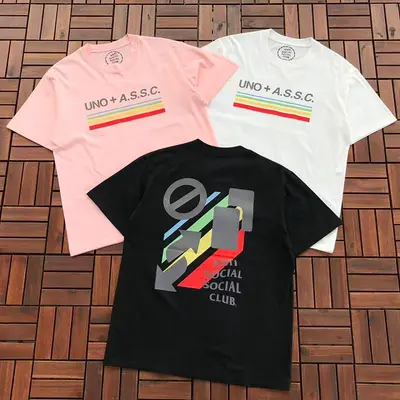￥~85 ANTI SOCIAL SOCIAL CLUB T-SHIRT 55041296 (im 185CM 70KG iwear size M in the photo)