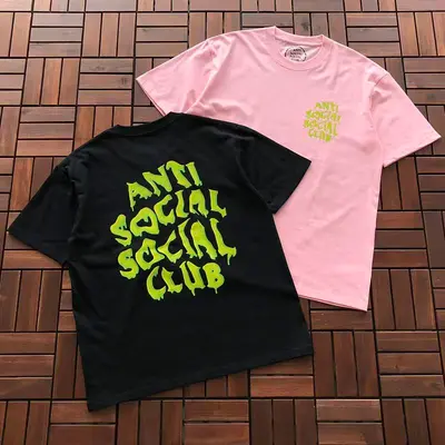 ￥~85 ANTI SOCIAL SOCIAL CLUB T-SHIRT 55041659 (im 185CM 70KG iwear size M in the photo)