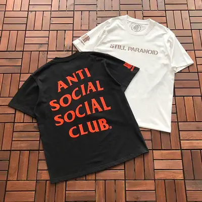 ￥ ~ 85 ANTI SOCIAL SOCIAL CLUB T-SHIRT 55041718 (im 180CM 68KG iwear size M in the photo)