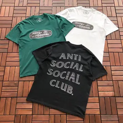 ¥ ~ 85 ANTI SOCIAL SOCIAL CLUB T-SHIRT 55041716 (im 180CM 68KG iwear size M in the photo)