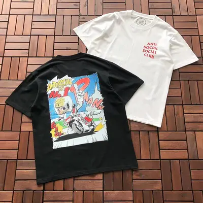 ￥~85 ANTI SOCIAL SOCIAL CLUB T-SHIRT 55041526 (im 180CM 68KG iwear size M in the photo)