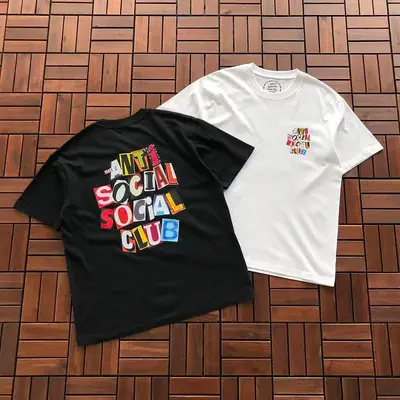 ￥~85 ANTI SOCIAL SOCIAL CLUB T-SHIRT 55041400 (im 185CM 70KG iwear size M in the photo)