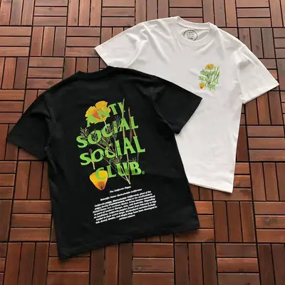 ￥~85 ANTI SOCIAL SOCIAL CLUB T-SHIRT 55041618 (im 185CM 70KG iwear size M in the photo)