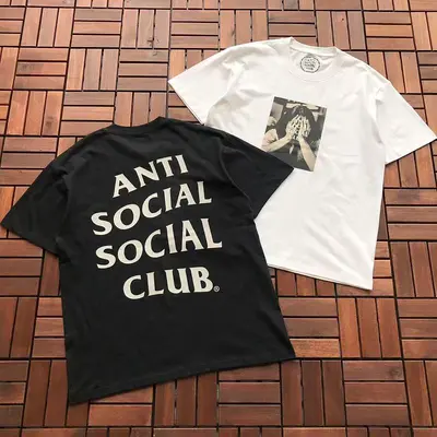 ￥~85 ANTI SOCIAL SOCIAL CLUB T-SHIRT 55041705 (im 180CM 68KG iwear size M in the photo)