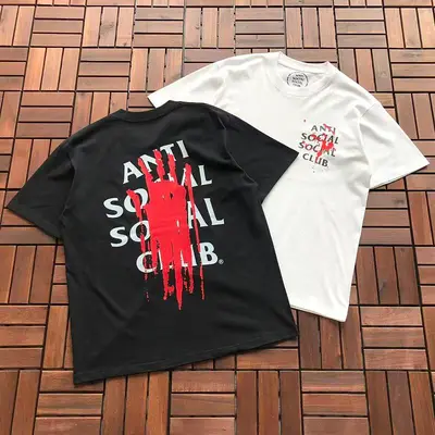 ￥~85 ANTI SOCIAL SOCIAL CLUB T-SHIRT 55041704 (im 180CM 68KG iwear size M in the photo)