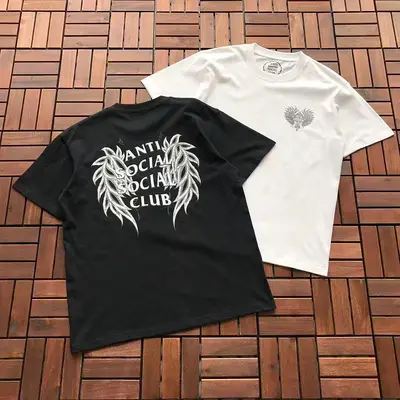 ￥~85 ANTI SOCIAL SOCIAL CLUB T-SHIRT 55041701 (im 180CM 68KG iwear size M in the photo)
