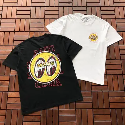 ¥~85 ANTI SOCIAL SOCIAL CLUB T-SHIRT 55041438 (im 185CM 80KG iwear size M in the photo)