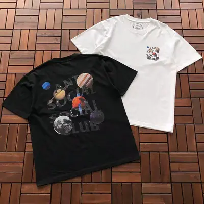 ￥~85 ANTI SOCIAL SOCIAL CLUB T-SHIRT 55041299 (im 185CM 70KG iwear size M in the photo)