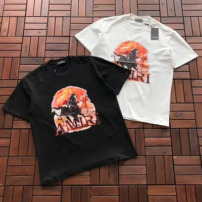 ¥~99 AMIRI T-SHIRT 77041619 (im 185CM 70KG iwear size M in the photo)