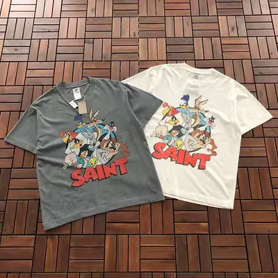 ￥~119 SAINT MICHAEL & DISNEY T-SHIRT 55041757 (im 185CM 70KG iwear size S in the photo)