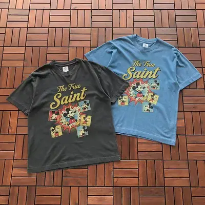 ¥ ~ 119 SAINT MICHAEL & DISNEY T-SHIRT 55041753 (im 185CM 70KG iwear size S in the photo)