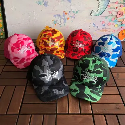 ¥~66 ST🔥S🔥Y & BAPE CAP 77041661