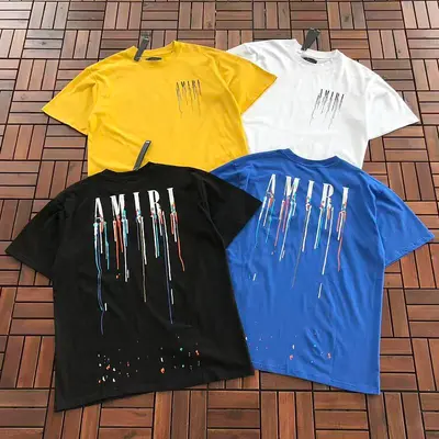 ￥~115 AMIRI T-SHIRT 66041703 (im 185CM 70KG iwear size M in the photo)