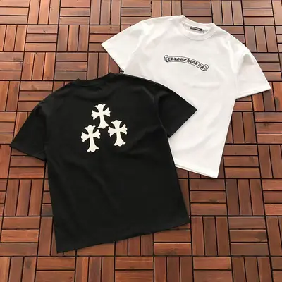 ￥~119 CH🔥OM🔥 HE🔥RTS T-SHIRT 55041879 (im 185CM 70KG iwear size M in the photo)