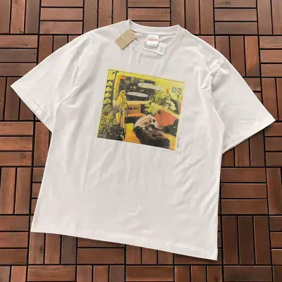 ￥~86 SAINT MICHAEL & JOHN LENNON T-SHIRT 77041765 (im 185CM 80KG iwear size M in the photo)