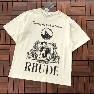 ￥~85 R🔥U🔥E T-SHIRT 77041763 (im 185CM 80KG iwear size M in the photo)