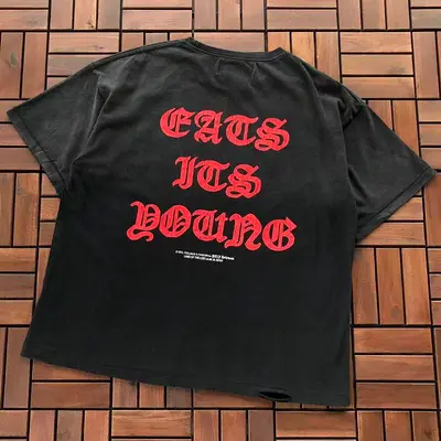 ￥~95 VINTAGE T-SHIRT 77041773 (im 185CM 80KG iwear size M in the photo)