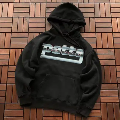 ￥~129 PATTA HOODIE FLEECE 77041783 (im 185CM 80KG iwear size M in the photo)
