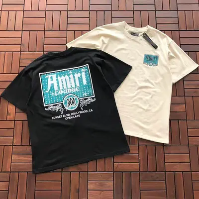 ￥~109 AMIRI T-SHIRT 66041718 (im 185CM 70KG iwear size M in the photo)