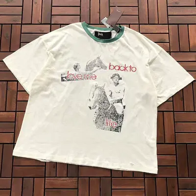 ￥~95 VINTAGE T-SHIRT 77041760 (im 185CM 80KG iwear size M in the photo)