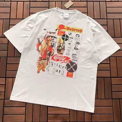 ￥~86 SAINT MICHAEL & JAMIE REID DESTROY T-SHIRT 77041764