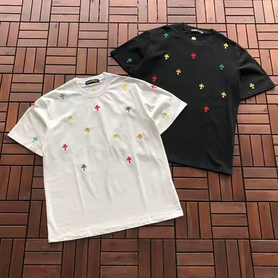 ￥~109 CH🔥OM🔥 HE🔥RTS T-SHIRT 77041733 (im 185CM 80KG iwear size M in the photo)